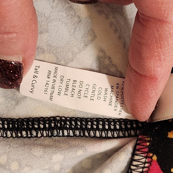 Lularoe Leggings Size M/L - Picture 8 of 8